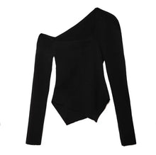 Load image into Gallery viewer, Backwards Off-the-Shoulder Knit Top
